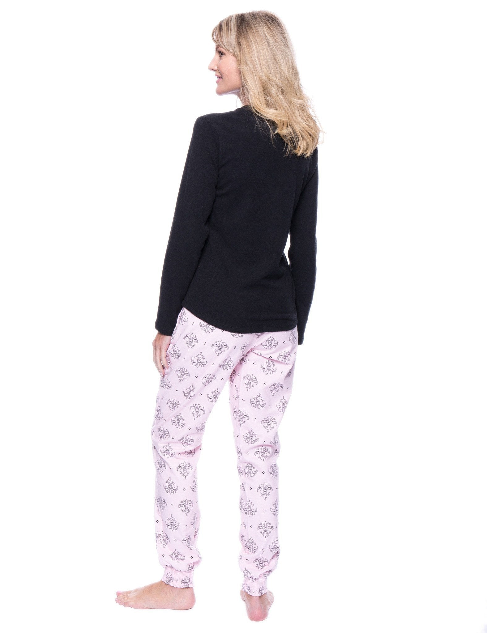 Fleur Pink/Black