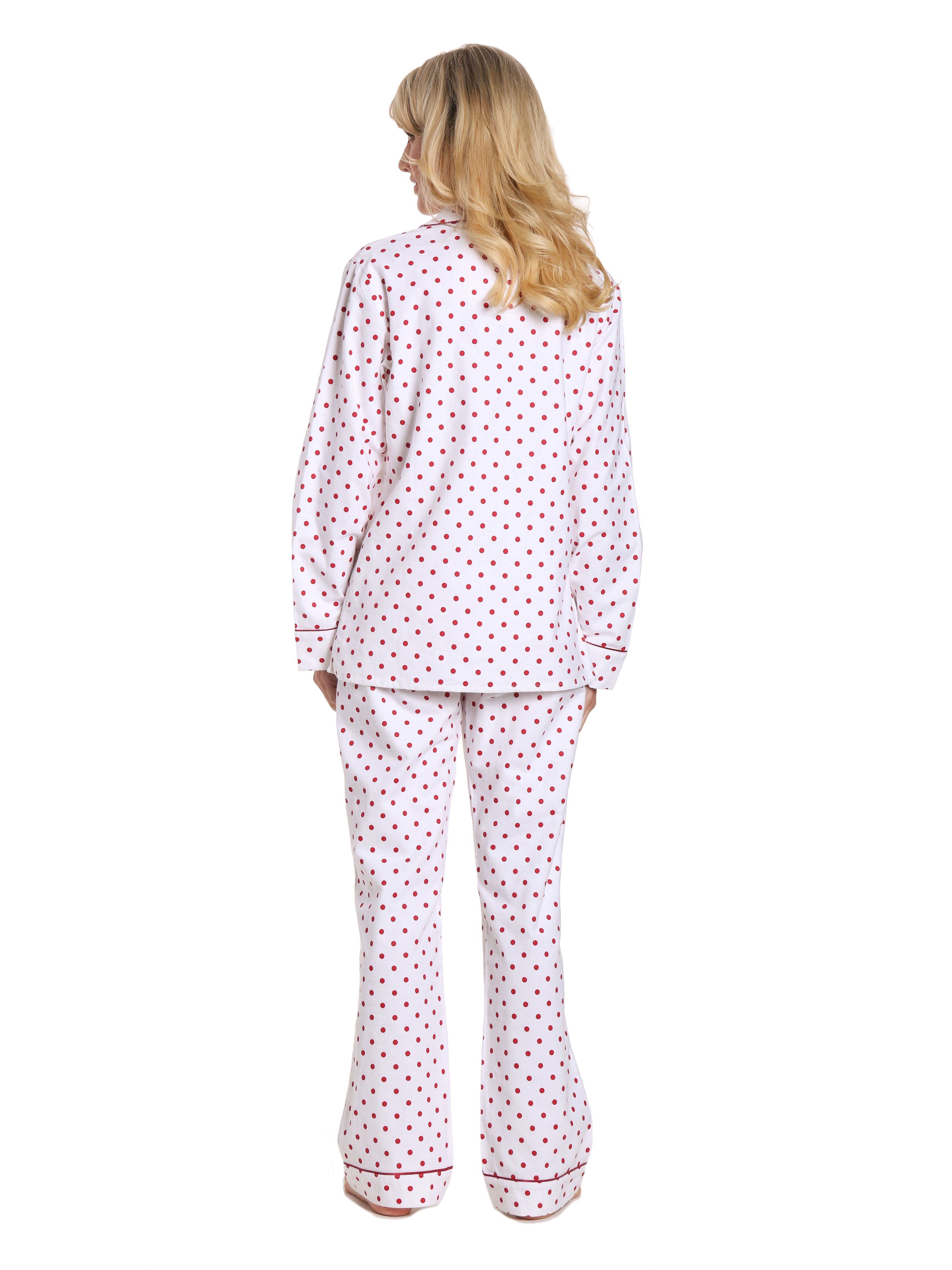 Dots Diva White-Red