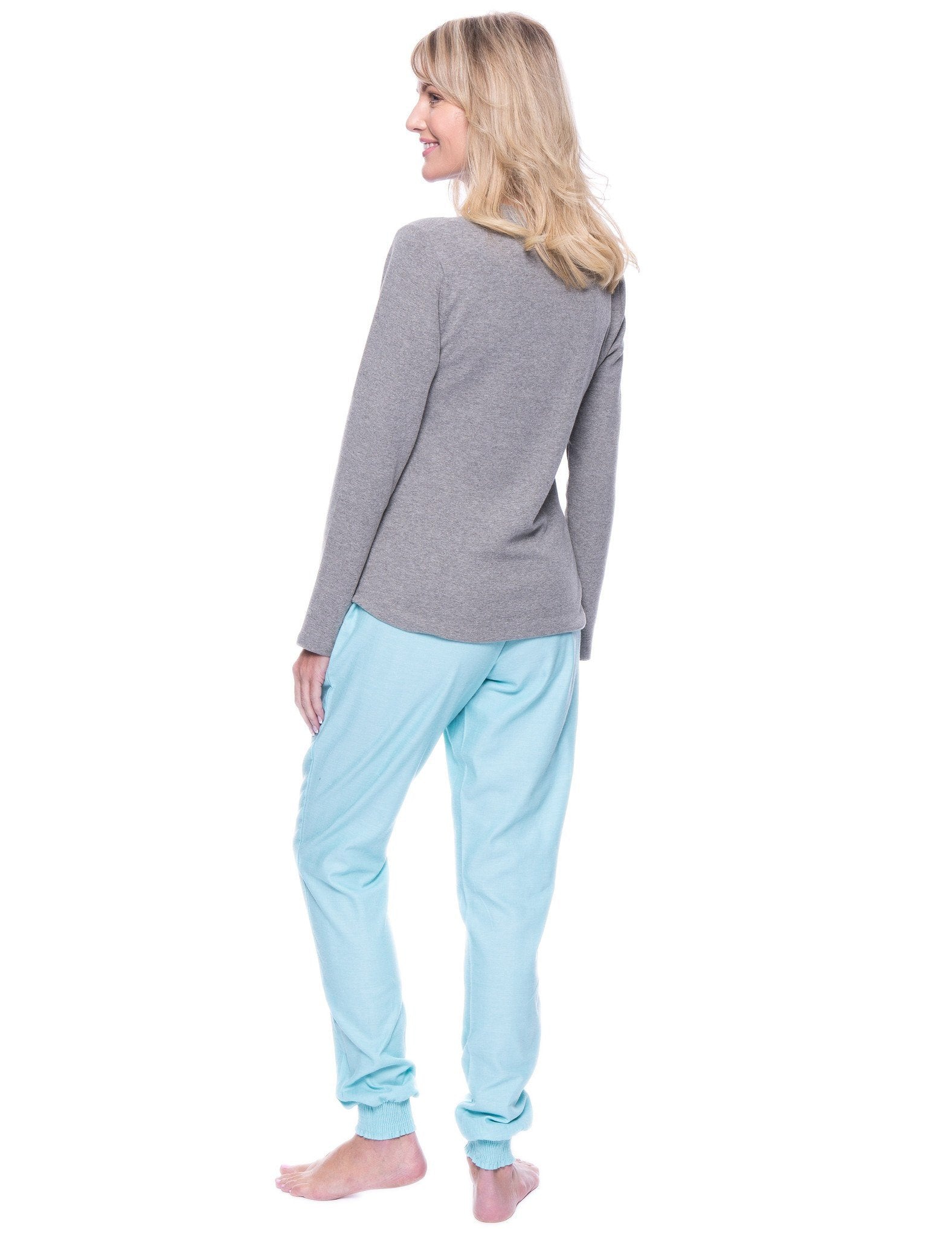 Herringbone Aqua