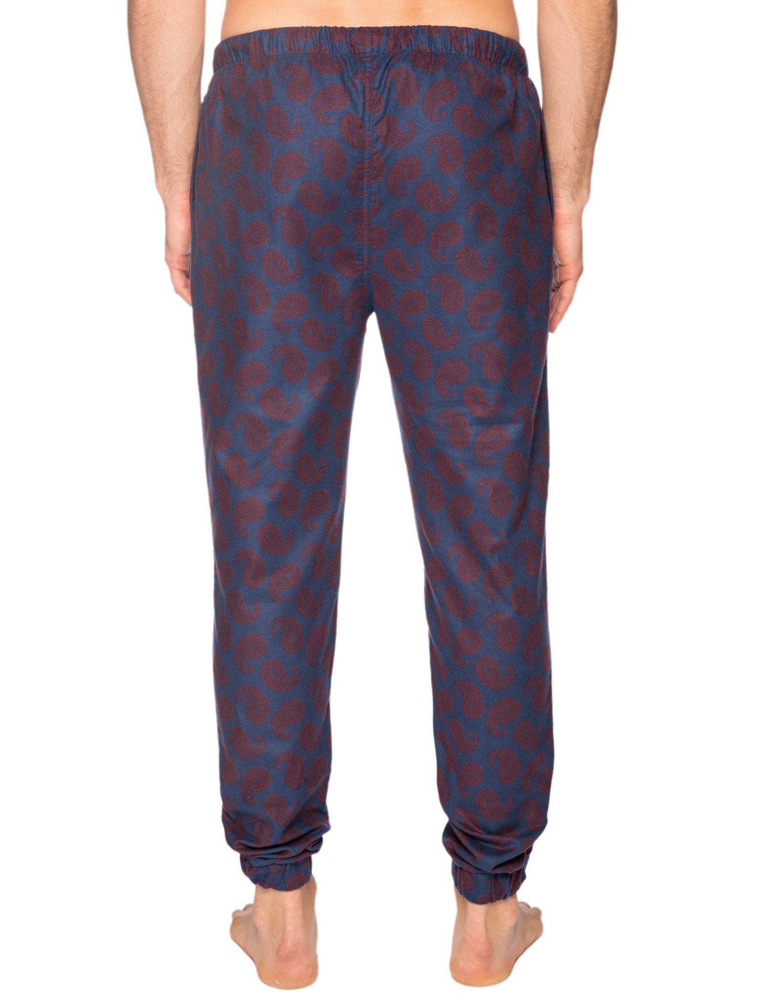 Paisley Navy/Brown