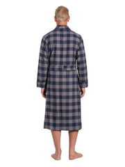 Gingham Checks - Charcoal-Navy