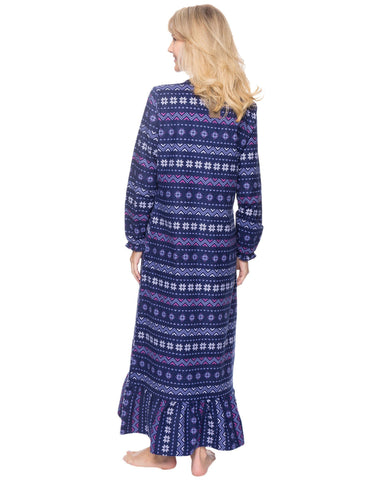 Nordic Snowflakes Blue